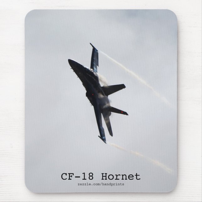 Tapis De Souris CF-18 Hornet Aéronefs Mousepad (Devant)
