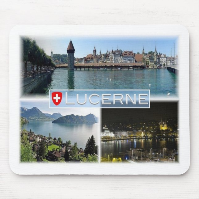 Tapis De Souris CH Swiss - Suisse - Lucerne - Luzern - Suisse - (Devant)
