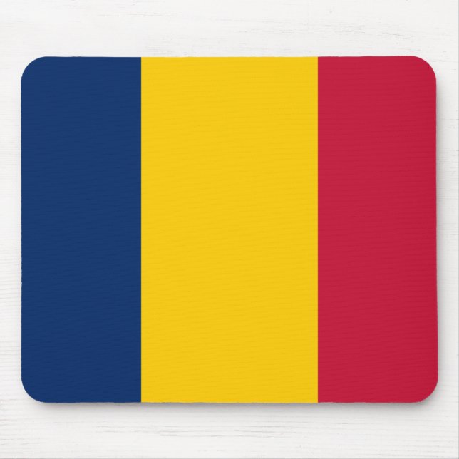 Tapis De Souris Chad Flag (Devant)