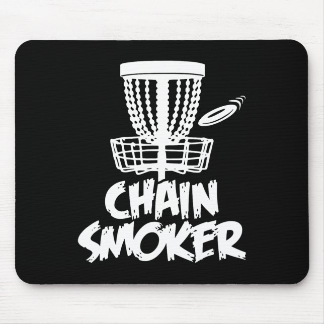 Tapis De Souris Chain Smoker Disc Golf (Devant)