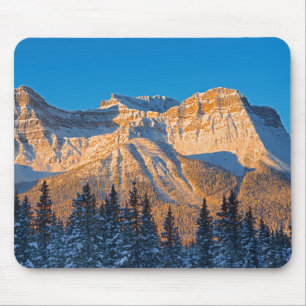 Tapis De Souris Chaîne Waputik dans les montagnes Rocheuses canadi