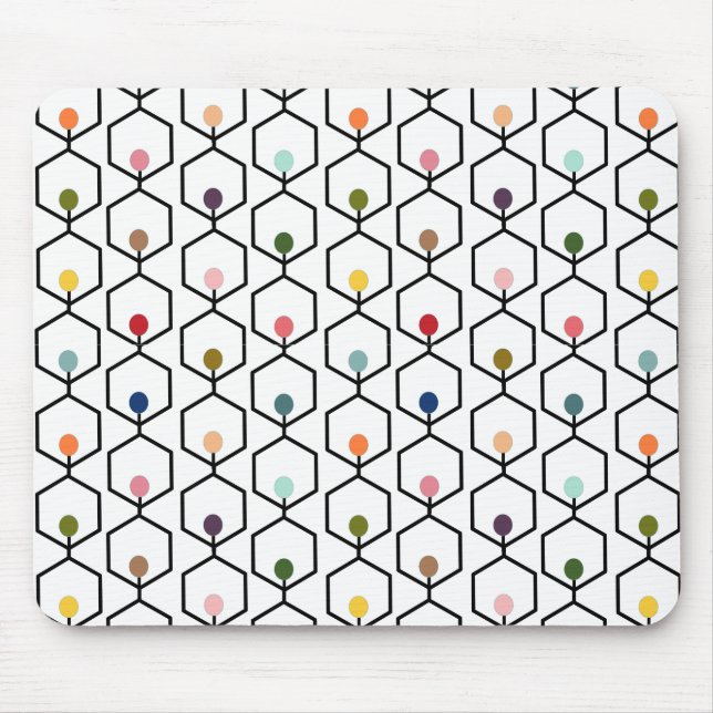 Tapis De Souris Chaînes Hexagon (Devant)