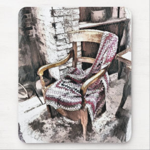 TAPIS DE SOURIS CHAISE VICTORIENNE