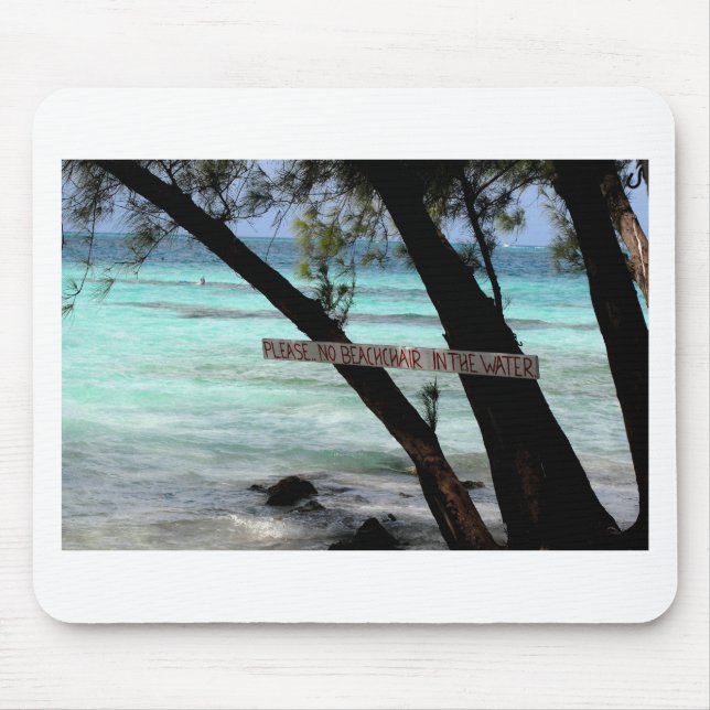 Tapis De Souris Chaises de plage Rum Point Grand Cayman (Devant)