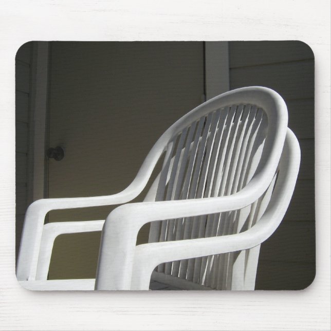 Tapis De Souris Chaises en plastique couplées (Devant)