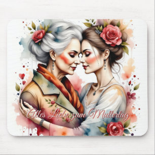 Tapis De Souris Chaleur et amour – Bonne fête des mères !