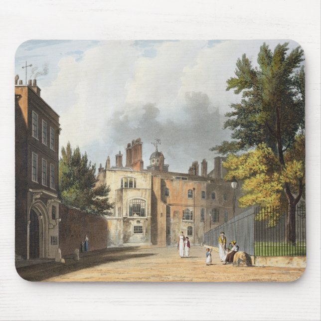 Tapis De Souris Chambre de charte du carré, de la "histoire du ch (Devant)