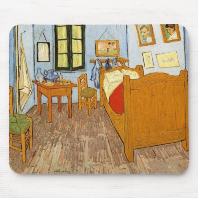 Tapis De Souris Chambre de Van Gogh (Devant)