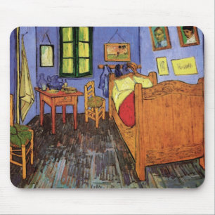Tapis De Souris Chambre de Vincent à Arles par Vincent van Gogh