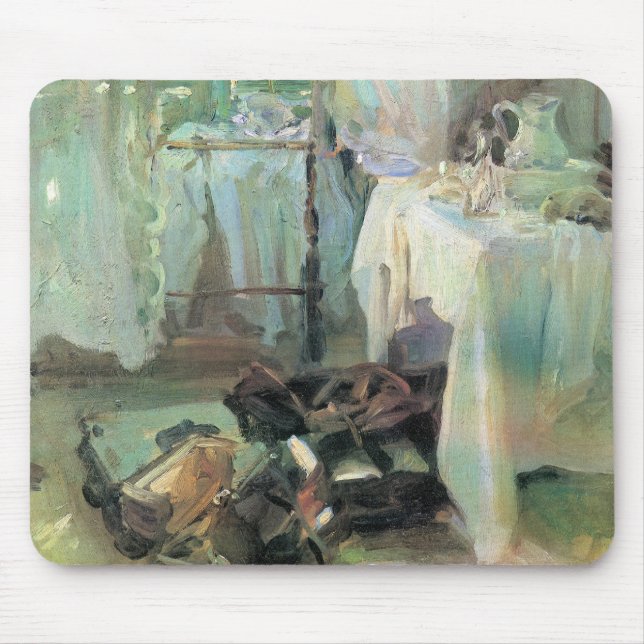 Tapis De Souris Chambre d'hôtel par John Singer Sargent (Devant)