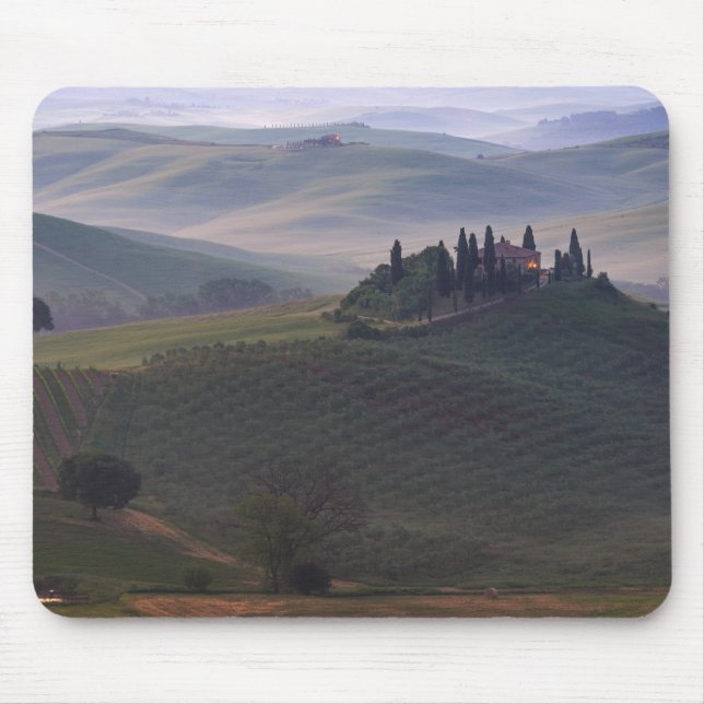 Tapis De Souris Chambre en Toscane dans le mousepad de brouillard (Devant)