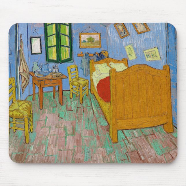 Tapis De Souris Chambre Vincent Van Gogh. Salle d'impressionnisme (Devant)