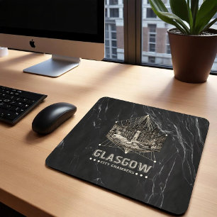 Tapis De Souris Chambres de ville vintage Mousepad