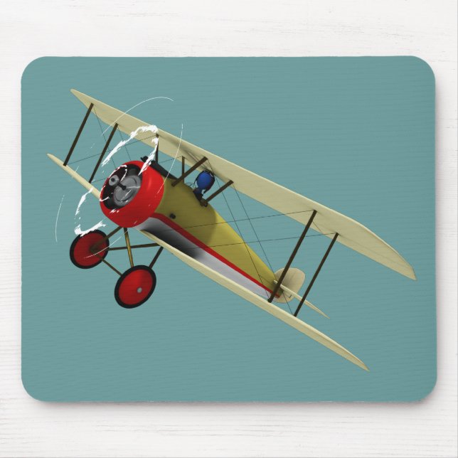 Tapis De Souris Chameau et pilote de Sopwith (Devant)