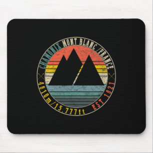 Tapis De Souris Chamonix Valley Mont Blanc France Ski Snowboard