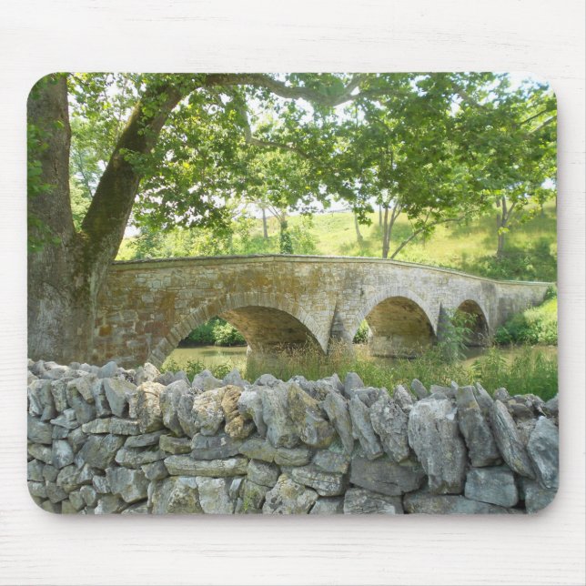 Tapis De Souris Champ de bataille national d'Antietam : Pont Burns (Devant)