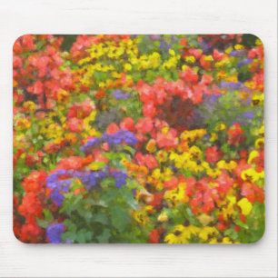 Tapis De Souris Champ des fleurs Mousepad