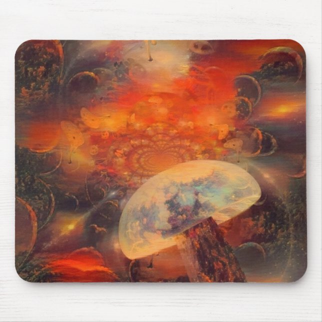 Tapis De Souris Champignon hallucinogène (Devant)