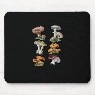Tapis De Souris Champignons Cottagecore Goblincore Esthétique Cham