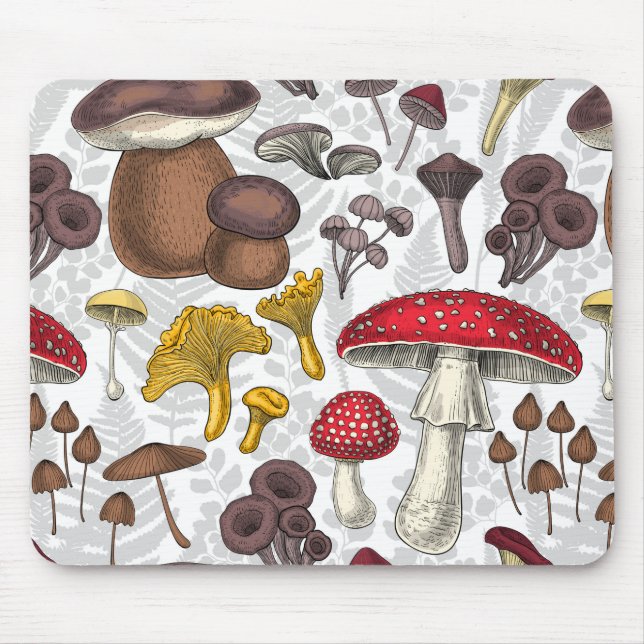 Tapis De Souris Champignons sauvages (Devant)