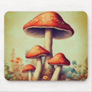 Tapis De Souris Champignons vintages