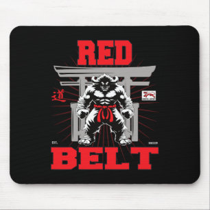 Tapis De Souris Championnat Red Belt En Vue !