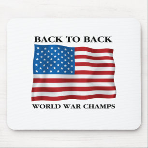 Tapis De Souris Champions de guerre mondiale