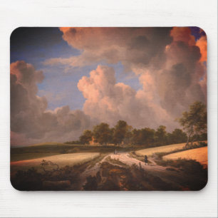 Tapis De Souris Champs de blé par van Ruisdael :
