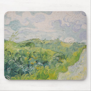 Tapis De Souris Champs de blé vert - Van Gogh - c1889