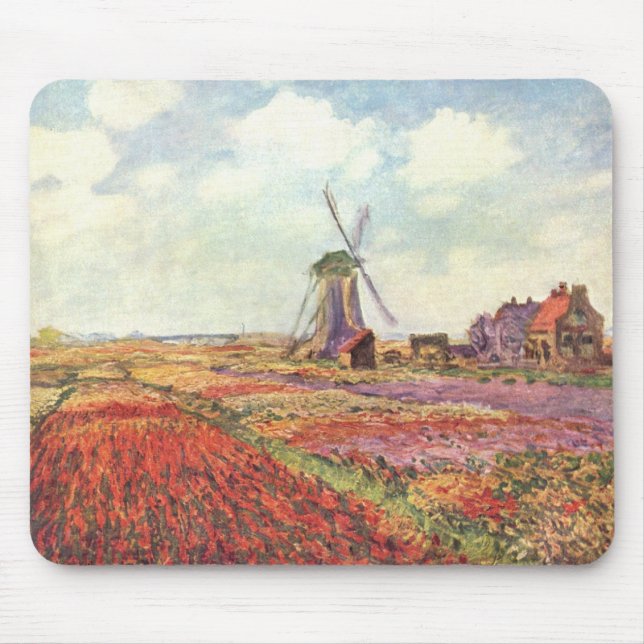 Tapis De Souris Champs de récolte - Monet (Devant)