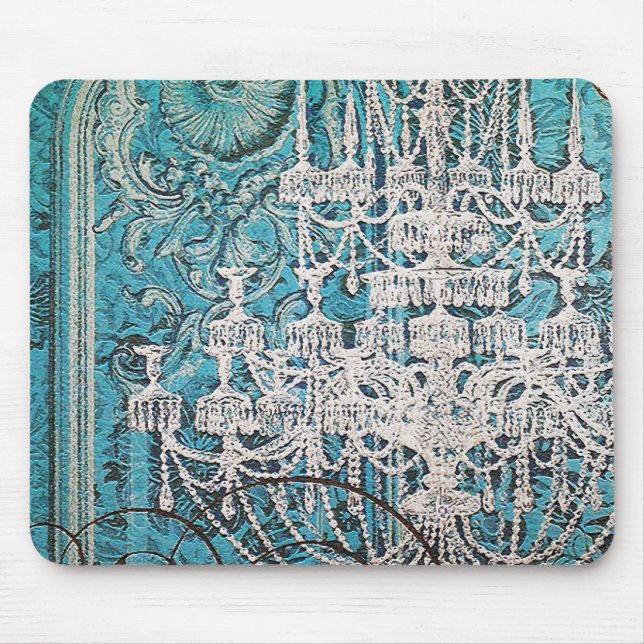 Tapis De Souris Chandelier Romance ~ Mousepad (Devant)