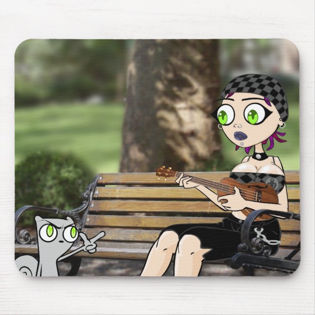 Tapis De Souris Chansons Mousepad d'écureuil de NYC (Devant)