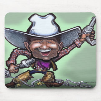 Tapis De Souris Chanter Cowboy