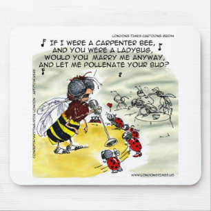 Tapis De Souris Chanteurs Amusants de Boîte de Nuit d'Insectes