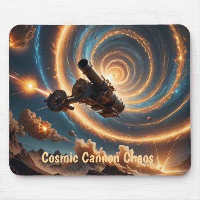 Tapis De Souris Chaos cosmique de Cannon (Devant)