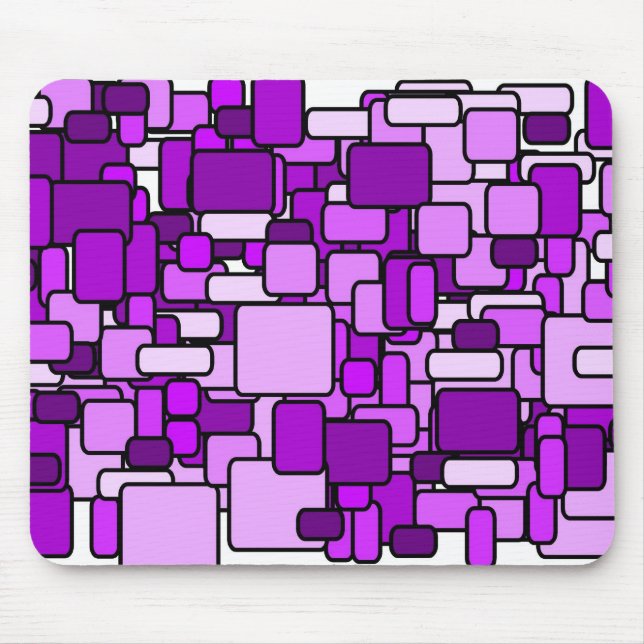 Tapis De Souris Chaos rose (Devant)