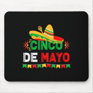 Tapis De Souris Chapeau de fête mexicaine du Cinco De Mayo 2
