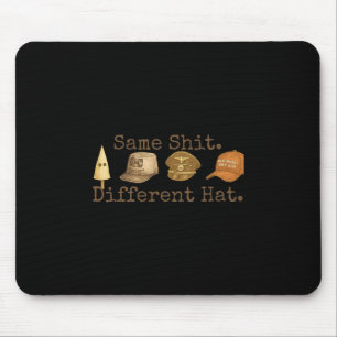 Tapis De Souris Chapeau drôle différent même rétro humour politiqu