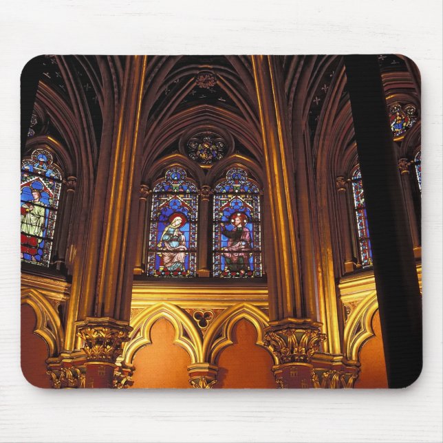 Tapis De Souris Chapelle basse de La Sainte-Chapelle, Paris, 2 (Devant)
