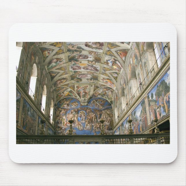 Tapis De Souris Chapelle de Vatican Sistine (Devant)