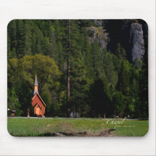 Tapis De Souris Chapelle de Yosemite