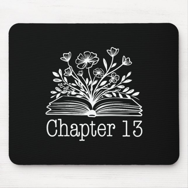 Tapis De Souris Chapitre 13 Anniversaire  (Devant)