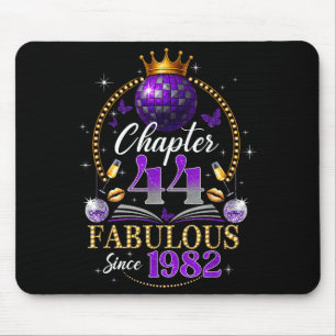 Tapis De Souris Chapitre 44 Depuis 1982 Balle de disco violet 44e