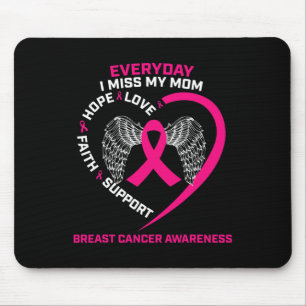 Tapis De Souris Chaque Jour Ma Maman Me Manque Mignonne Cancer Du 