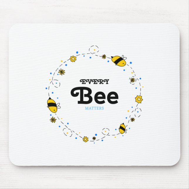 Tapis De Souris Chaque Sticker Bee S (Devant)