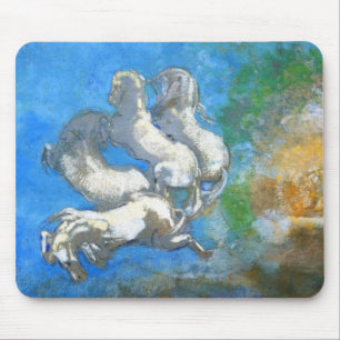 Tapis De Souris Char d'Apollo - par Odilon Redon symboliste
