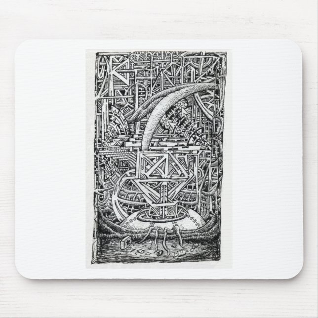 Tapis De Souris Char Tank par Brian Benson (Devant)