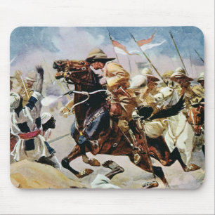 Tapis De Souris Charge de 21ème Lancers à Omdurman