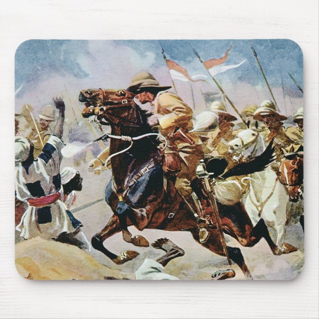 Tapis De Souris Charge de 21ème Lancers à Omdurman (Devant)