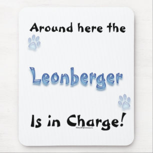 Tapis De Souris Charge de Leonberger